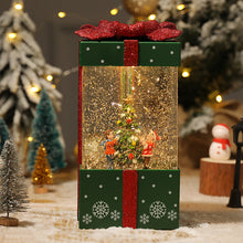 Load image into Gallery viewer, Christmas Gifts Ornaments Lamp Navidad Glitter Lighted Water Globe Snow Lanterns
